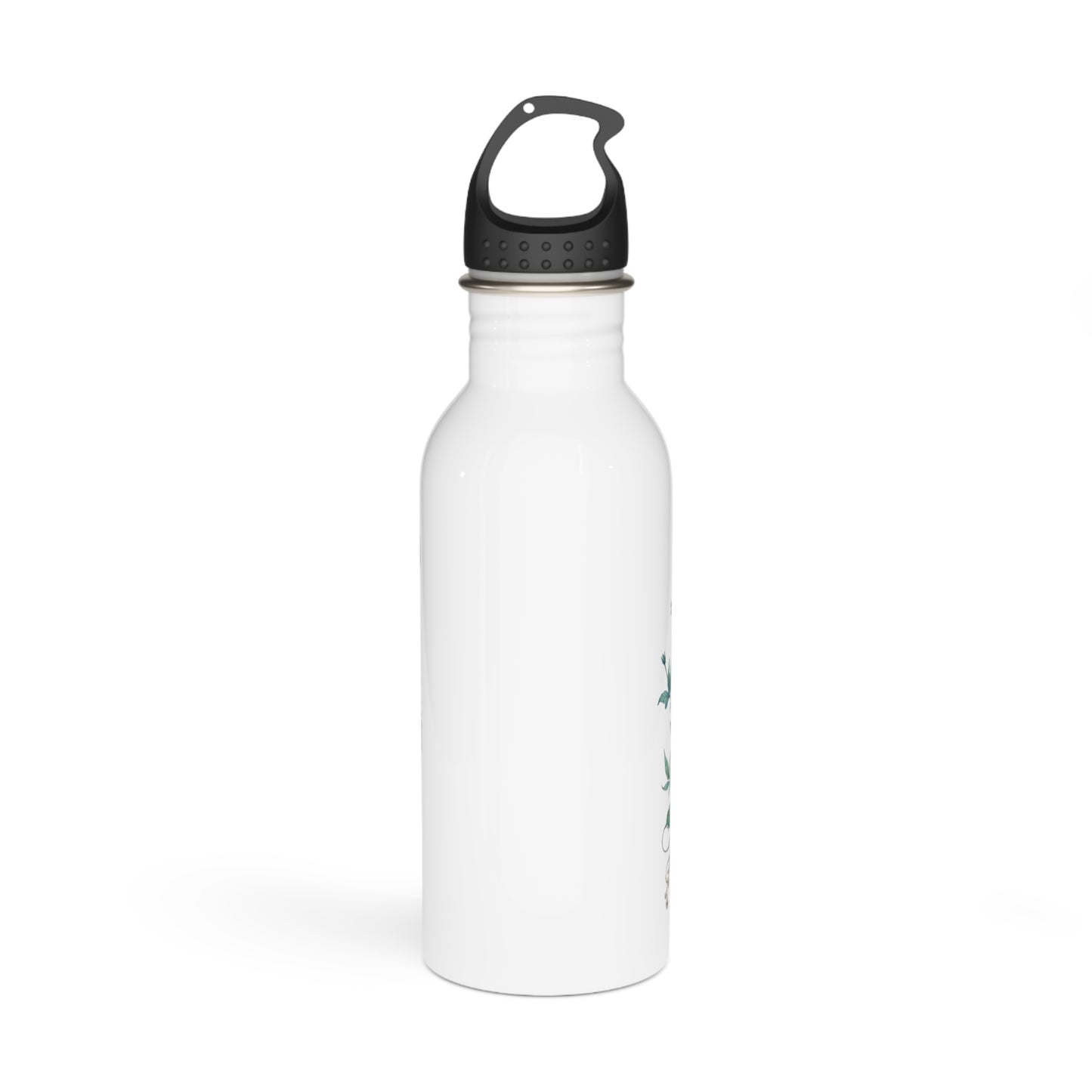 I Am My Own Happily Ever After Stylish Stainless Steel Water Bottle, Eco-Friendly Bottle, Floral Water Bottle, Gift for Her, Outdoor Hydration Solution