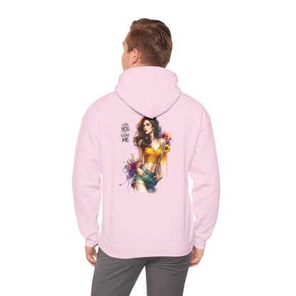 Breakup Hoodie - Unisex Hooded Sweatshirt Lost You and Found Me Design