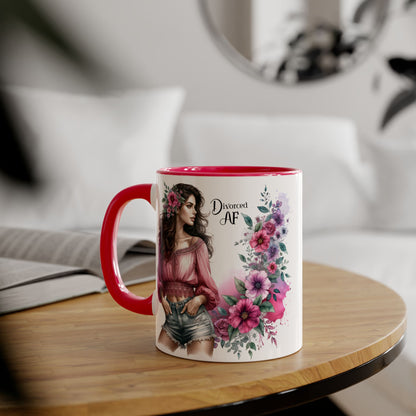 Stylish Floral Accent Mug, Perfect Gift for Divorced Friends, Motivational Coffee Cup, Unique Home Decor, Self-Love Reminder, Fun [...]
