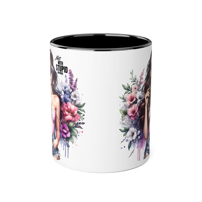 Mug - Not With Stupid Anymore Humoristic 11oz Accent Mug