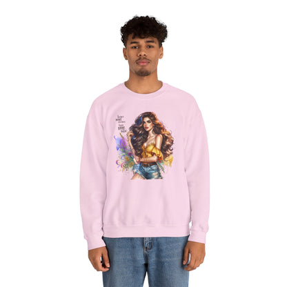 I Don`t  Make Mistakes, I Just Date Them Artistic Crewneck Sweatshirt - Perfect for Casual Outings, Gifts, Festivities, and Everyday Comfort, Featuring Colorful Designs