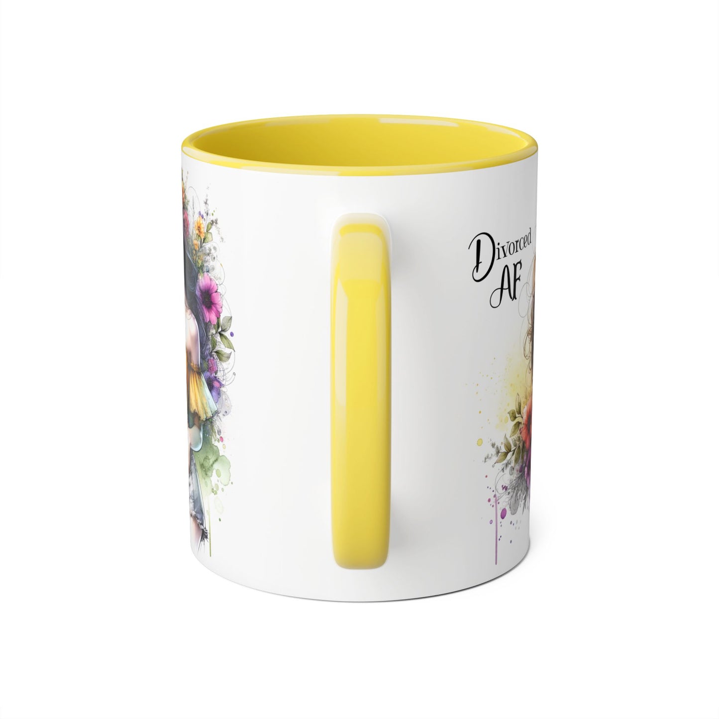 Mug - Divorced AF 11oz Accent Mug