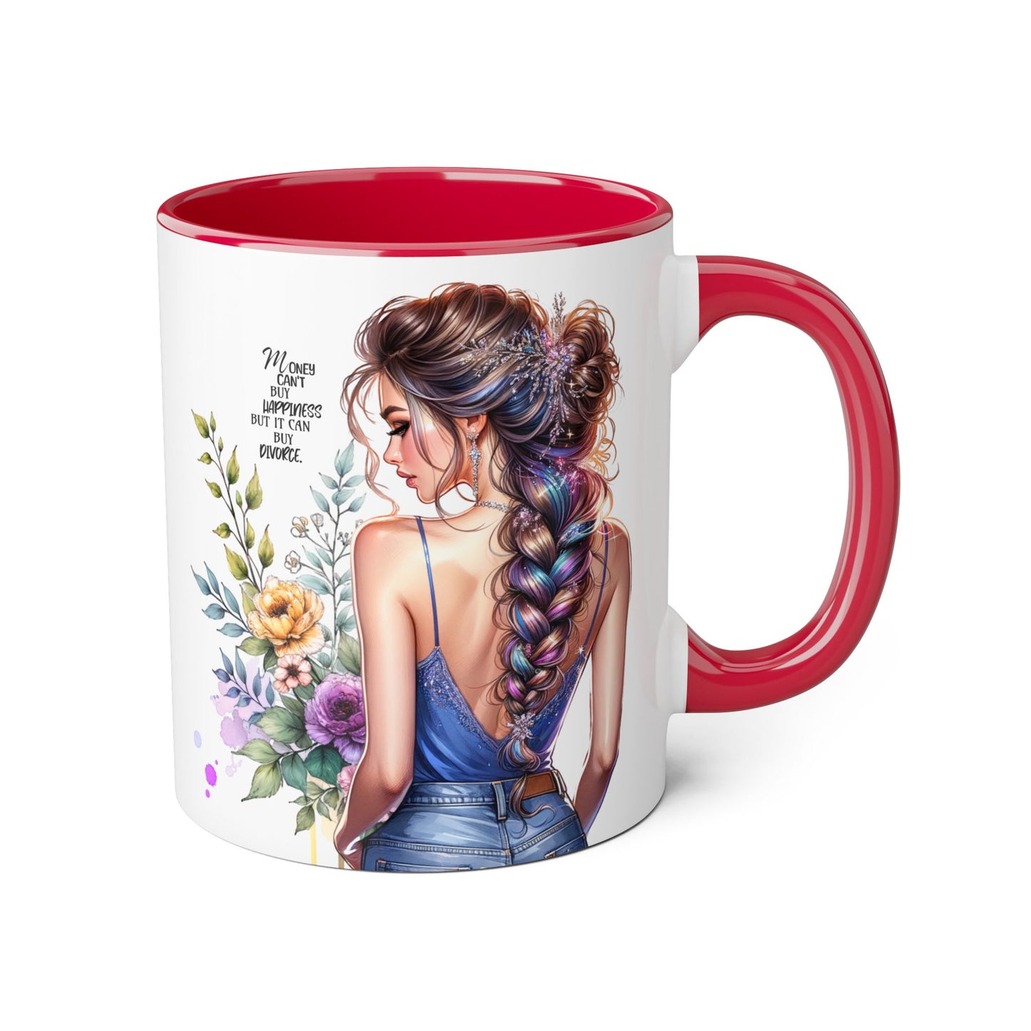 Mug - Money Can't Buy Happiness But It Can Buy Divorce Humoristic